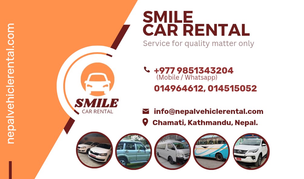 Contact - Smile Car Rental - Kathmandu