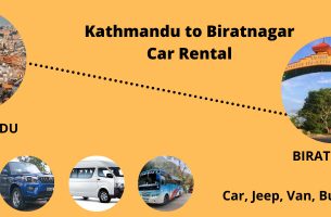 Kathmandu to Biratnagar car rental