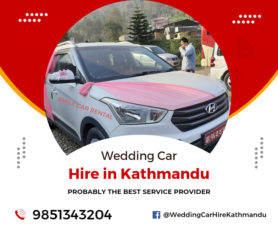 Wedding car rental in Kathmandu